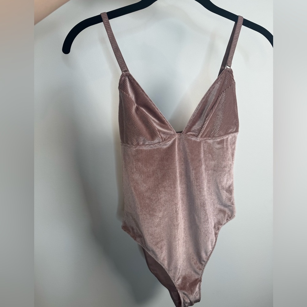 Velvet Urban Outfitters Pink Bodysuit